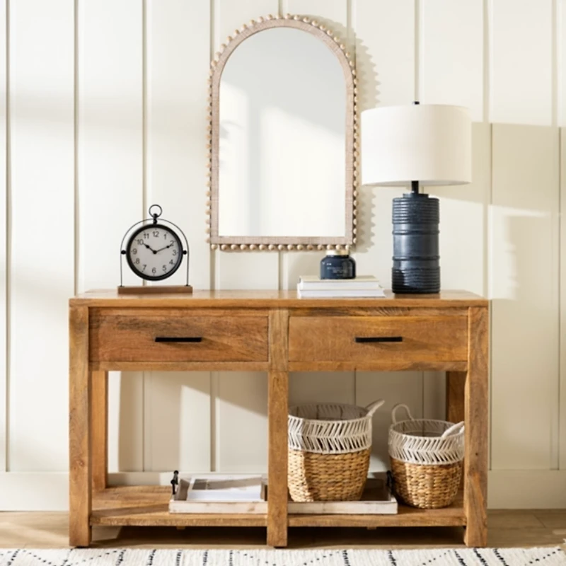 Easton Mango Wood Console Table