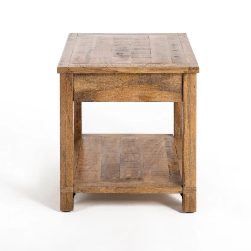 Easton Mango Wood Side Table