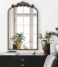 Bronze Arendahl Arched Mirror, 19x31 in.