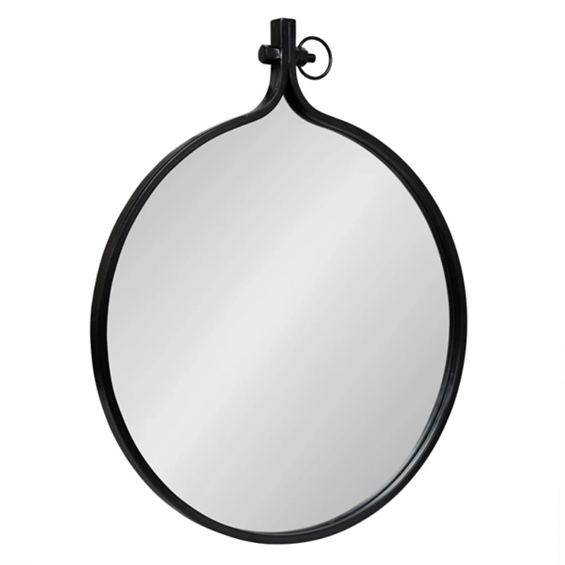 Black Metal Yitro Wall Mirror