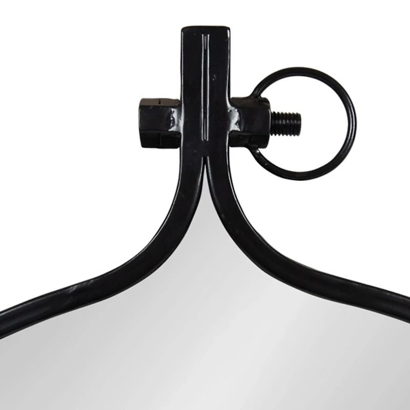 Black Metal Yitro Wall Mirror