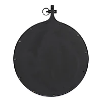 Black Metal Yitro Wall Mirror