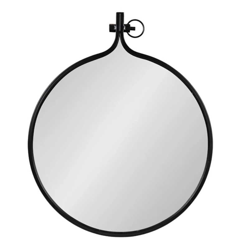 Black Metal Yitro Wall Mirror