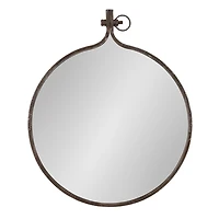 Bronze Metal Yitro Wall Mirror