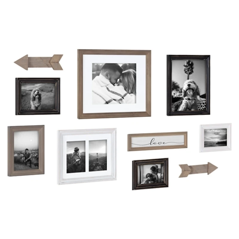 Arrow 10-pc. Gallery Wall Picture Frame Set