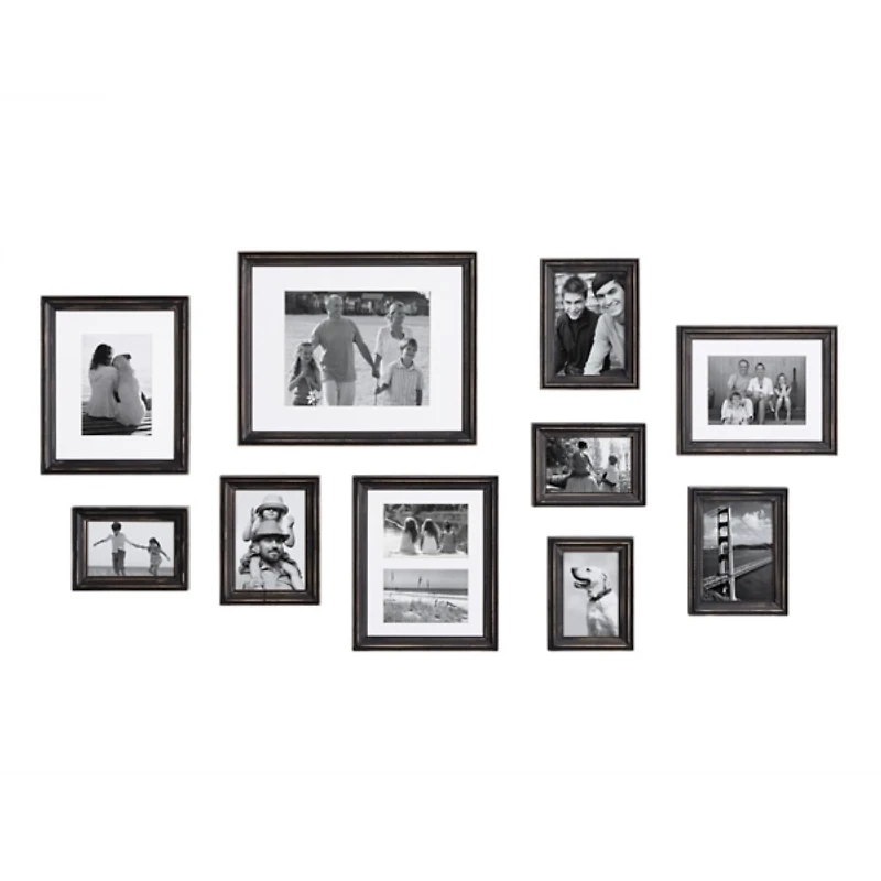 Bordeaux 10-pc. Gallery Wall Frame Set