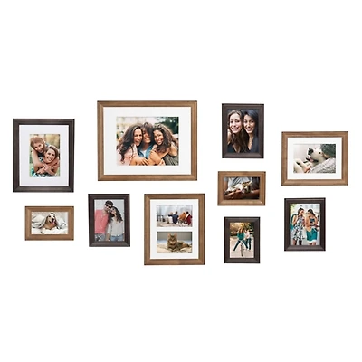 Brown Hues 10-pc. Gallery Wall Picture Frame Set