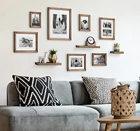 Natural 10-pc. Gallery Wall Frame and Shelf Set