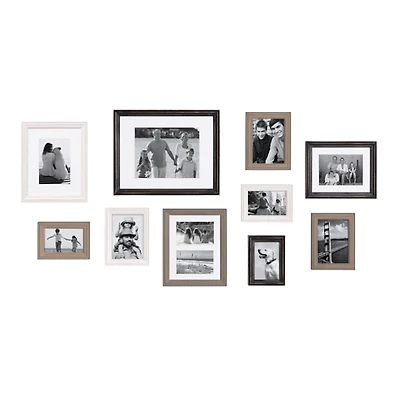 and Gray 10-pc. Gallery Wall Frame Set