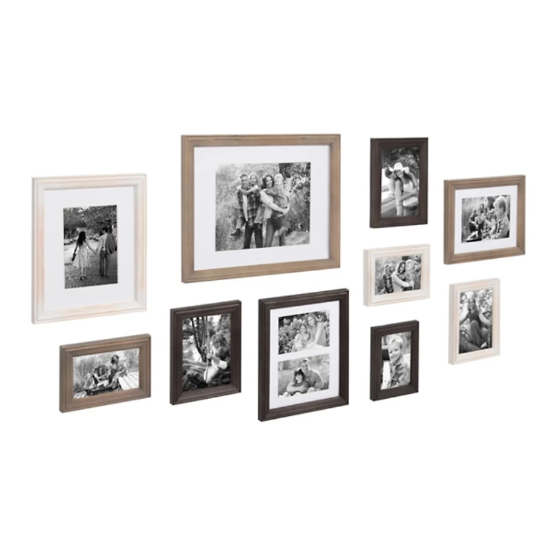 Brown and Gray 10-pc. Gallery Wall Frame Set