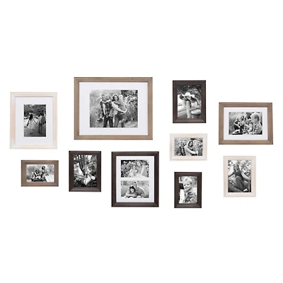 Brown and Gray 10-pc. Gallery Wall Frame Set