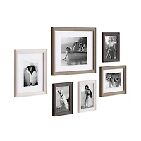 Brown and Gray 6-pc. Gallery Wall Frame Set