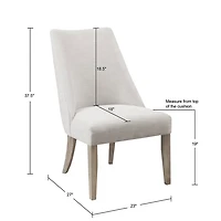 Ivory Martha Stewart Dining Chairs, Set of 2