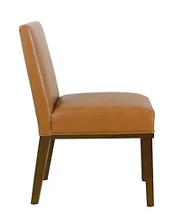 Blair Carmel Leather Dining Chair