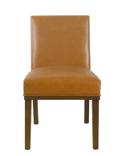 Blair Carmel Leather Dining Chair