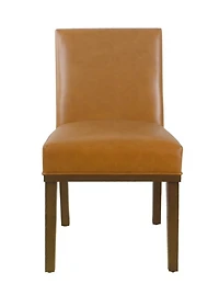 Blair Carmel Leather Dining Chair