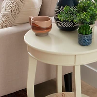Merryweather Off White Accent Table