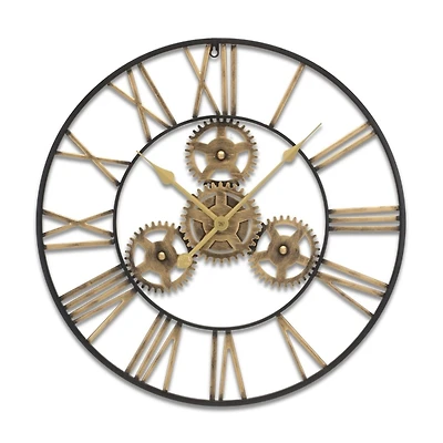 Gold Emmanuel Wall Clock