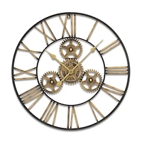 Gold Emmanuel Wall Clock