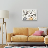 Gather and Be Grateful Halloween Wall Plaque
