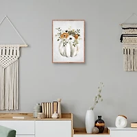 Flora Pumpkin Harvest Wall Plaque