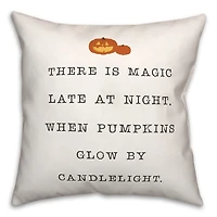 Magic at Night Throw Pillow