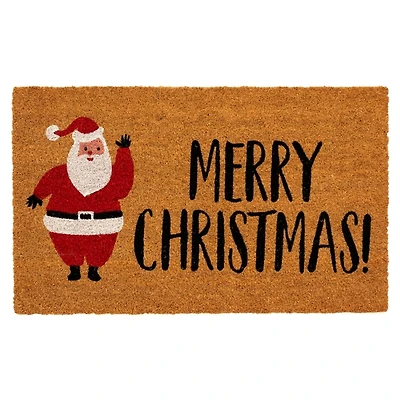 Merry Christmas Santa Doormat