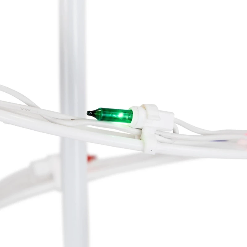 Pre-Lit White Spiral Christmas Tree, 3 ft.