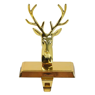Gold Deer Stocking Holder