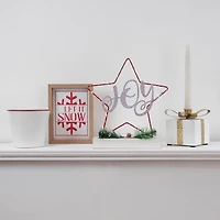 Merry Let It Snow 2-pc. Christmas Wall Plaque Set