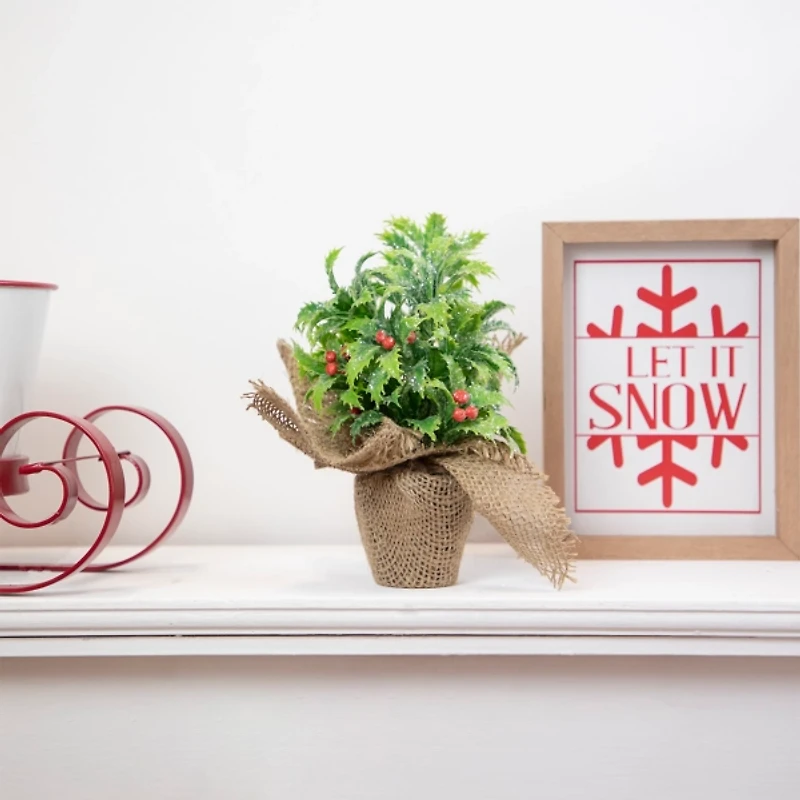 Merry Let It Snow 2-pc. Christmas Wall Plaque Set