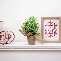 Merry Let It Snow 2-pc. Christmas Wall Plaque Set