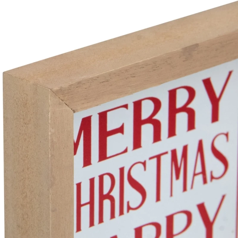 Merry Let It Snow 2-pc. Christmas Wall Plaque Set