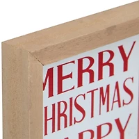 Merry Let It Snow 2-pc. Christmas Wall Plaque Set