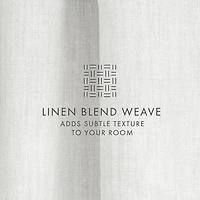 White Blackout Curtains, 84 in.