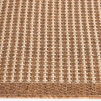 Tan Gather Indoor/Outdoor Area Rug, 5x7