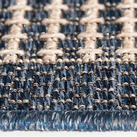 Navy Adelaide Woven Outdoor Area Rug, 7x9