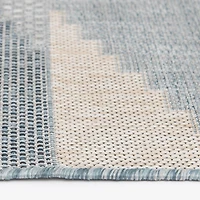 Neutral Melbourne Indoor/Outdoor Area Rug, 5x7