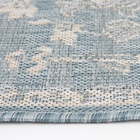 Sky Medallion Lava Indoor/Outdoor Area Rug