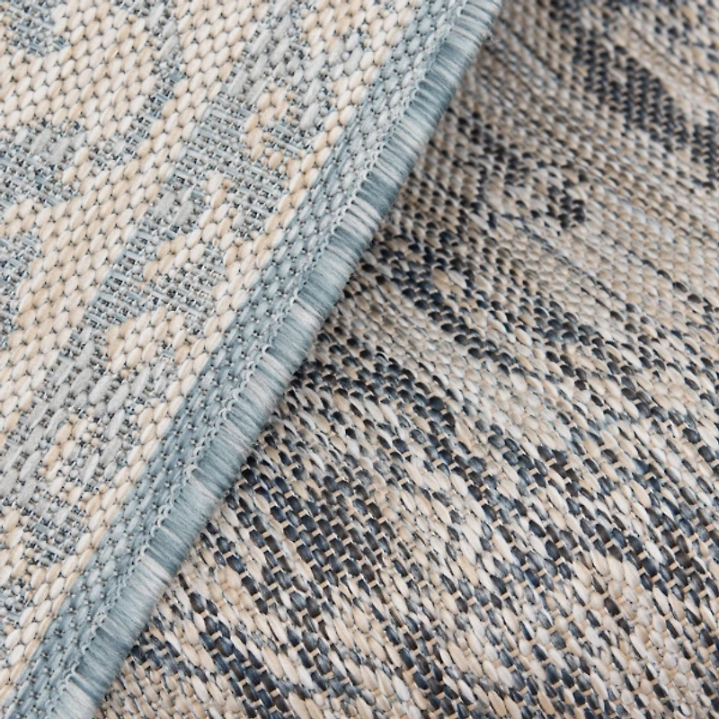 Sky Medallion Lava Indoor/Outdoor Area Rug