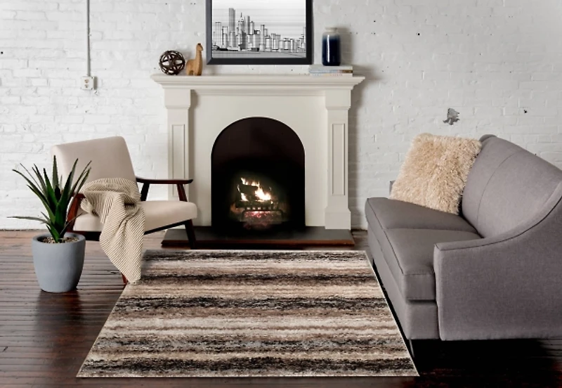 Abstract Jordi Area Rug, 5x8