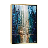Infinite Reflection Abstract Canvas Framed Art