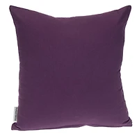 Purple Textured Velvet Pillow