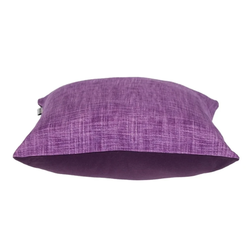 Purple Textured Velvet Pillow