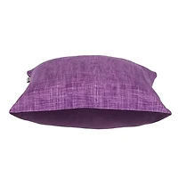 Purple Textured Velvet Pillow