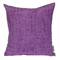 Purple Textured Velvet Pillow