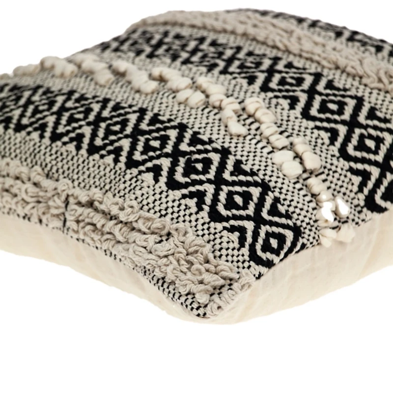 Belinda Boho Textural Throw Pillow