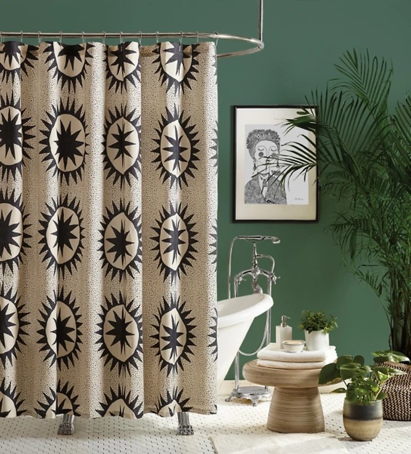 Justina Blakeney Soleil Shower Curtain