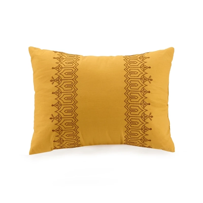 Shyla Yellow Vinework Queen 5-pc. Comforter Set