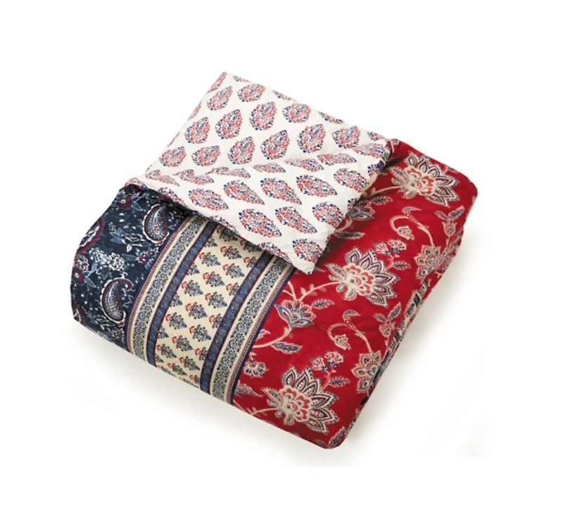 Red Navy Marbella King 5-pc. Comforter Set